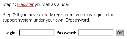 Self Registration